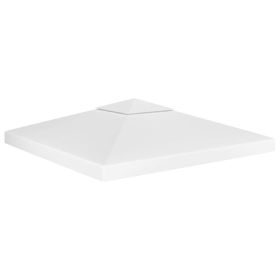 2-Tier Gazebo Top Cover 1 oz/ft² 9.8'x9.8' White