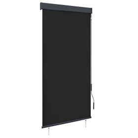 Outdoor Roller Blind 39.4"x98.4" Anthracite