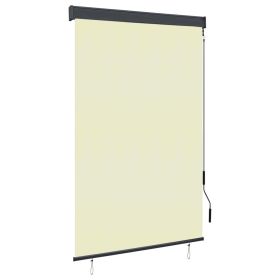 Outdoor Roller Blind 47.2"x98.4" Cream