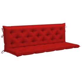 Cushion for Swing Chair Red 70.9" Fabric