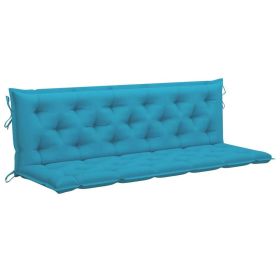 Cushion for Swing Chair Light Blue 70.9" Fabric