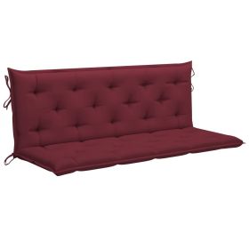 Cushion for Swing Chair Wine Red 59.1" Fabric