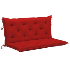 Cushion for Swing Chair Red 47.2" Fabric