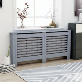Radiator Cover Anthracite 67.7"x17.5"x31.9" MDF