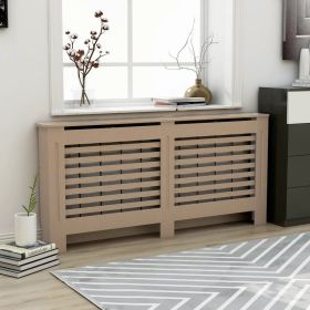 vidaXL Radiator Cover 67.7"x7.5"x31.9" MDF