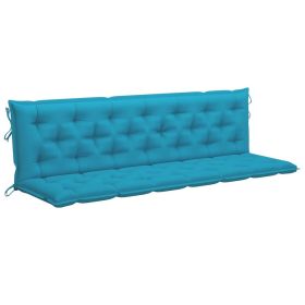 Cushion for Swing Chair Light Blue 78.7" Fabric