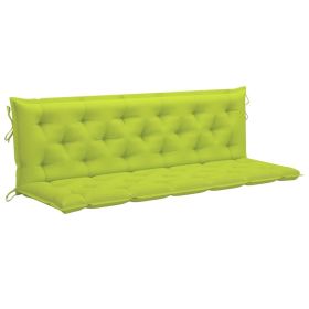 Cushion for Swing Chair Bright Green 70.9" Fabric