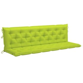 Cushion for Swing Chair Bright Green 78.7" Fabric