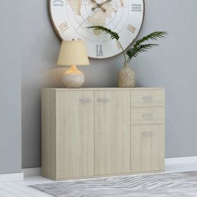 Sideboard Sonoma Oak 41.3"x11.8"x29.5" Engineered Wood