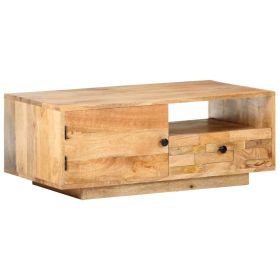 Coffee Table 35.4"x19.7"x13.8" Solid Mango Wood (SKU: 320467)